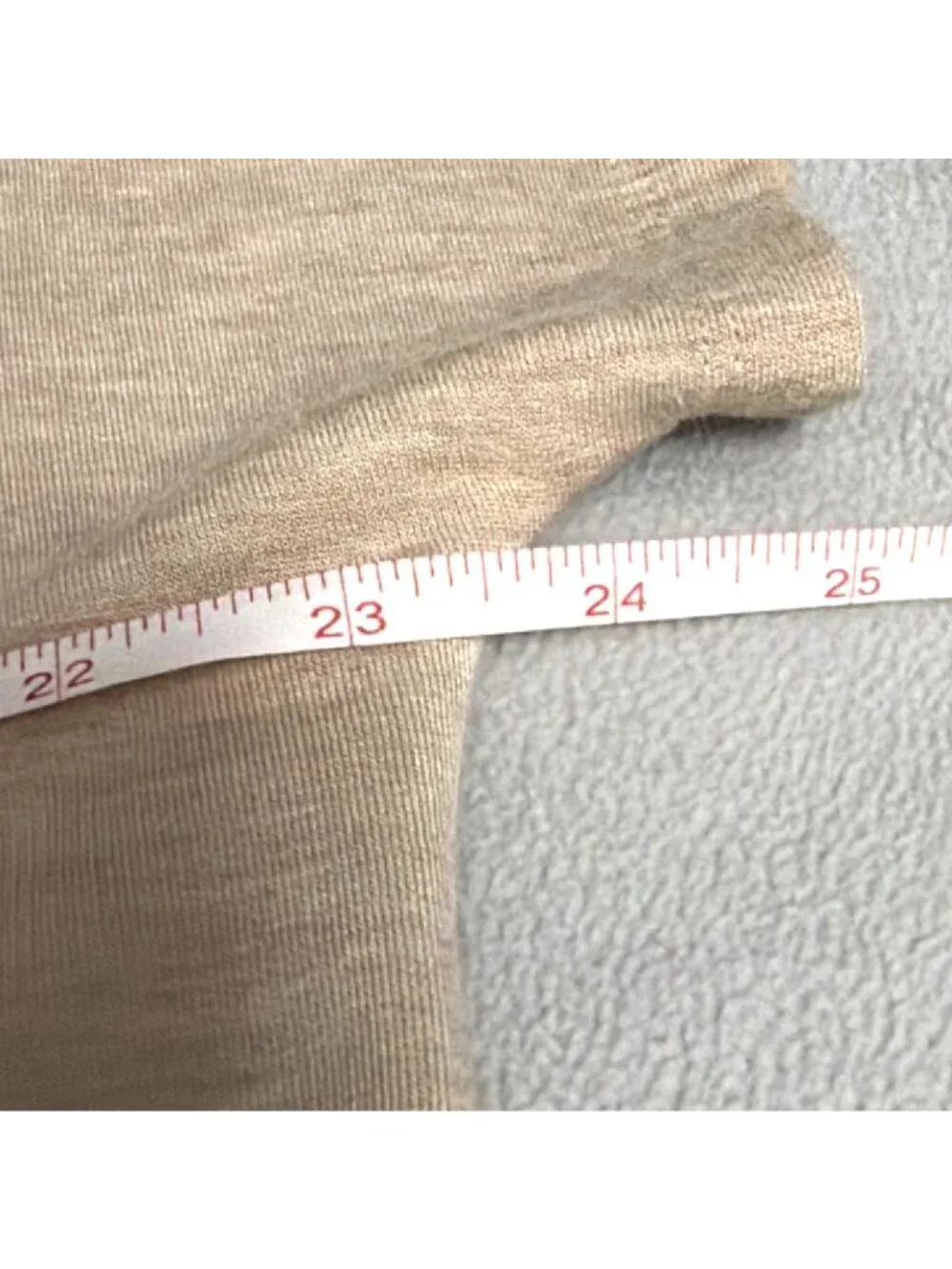 Calvin Klein Beige Muscle Fleece XL With Kangaroo Pocket & Funnel Hoodie - Picture 6 of 7